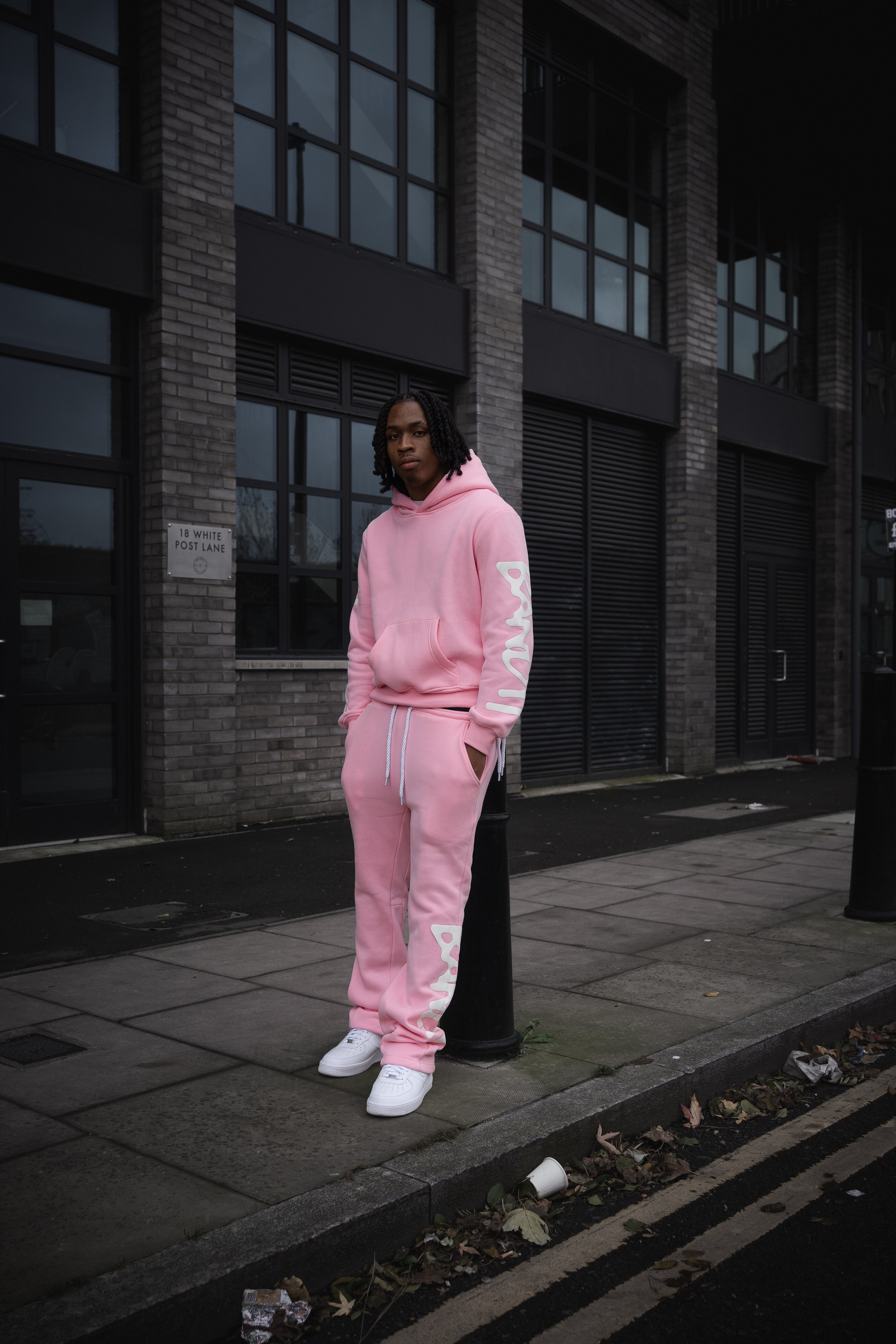 PINK/WHITE | TRACKSUIT