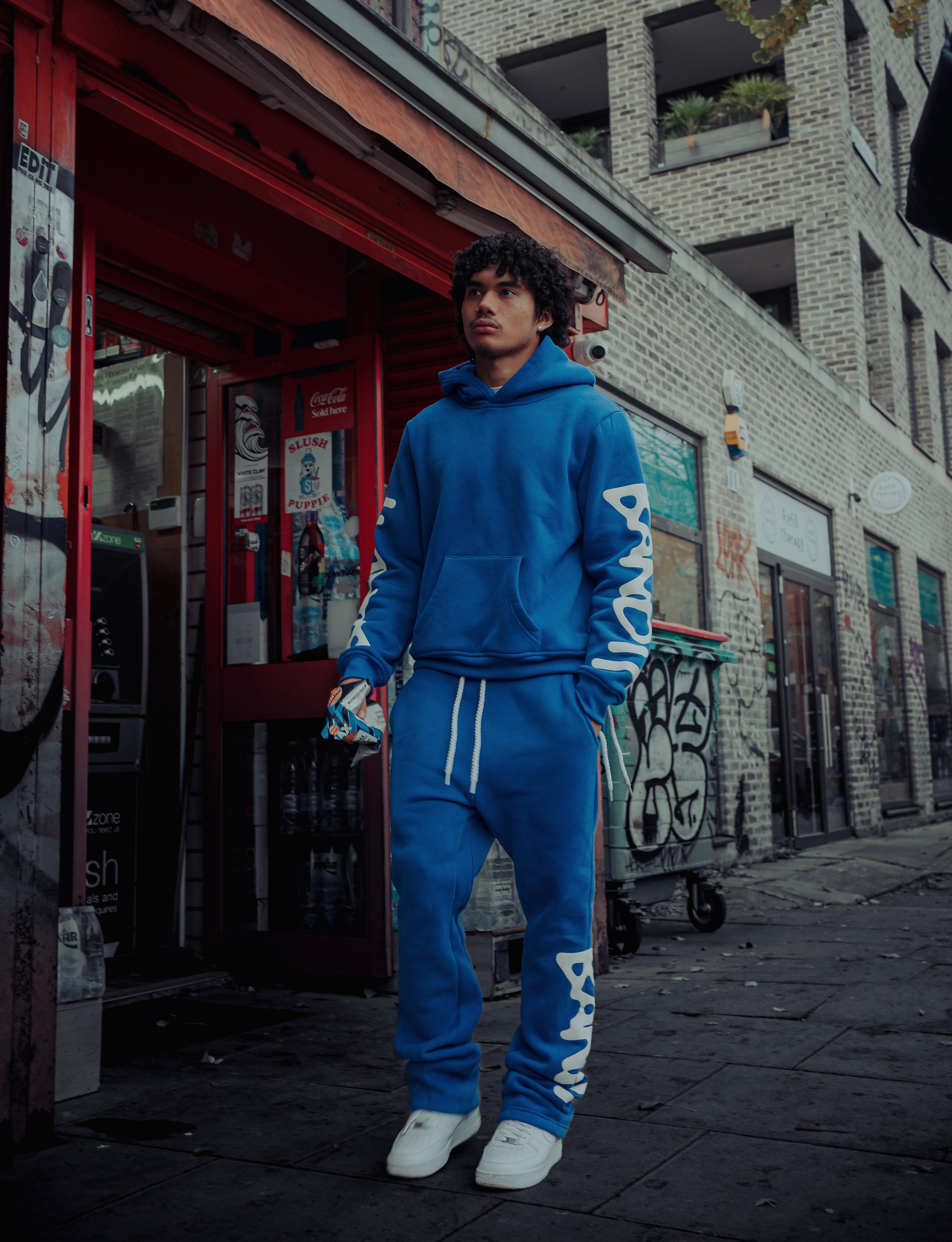 BLUE/WHITE | TRACKSUIT