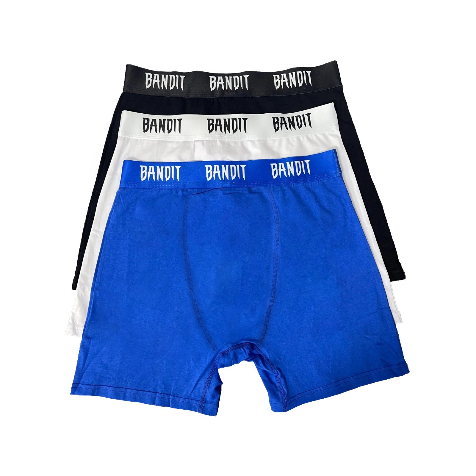 3 PACK BOXER SHORT | BLACK/ WHITE/BLUE